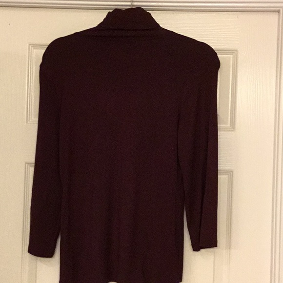 Michael Kors Merlot Turtleneck - Picture 3 of 5